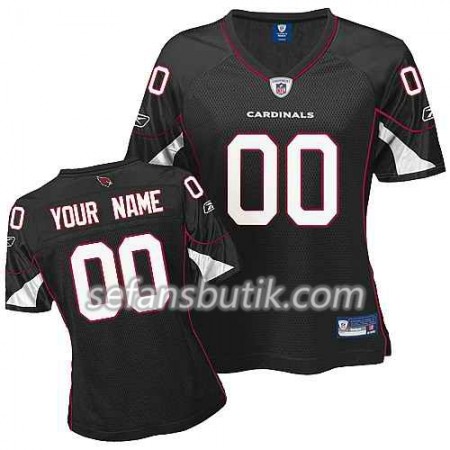 Arizona Cardinals Tröjor Custom Svart - Dame